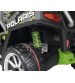 Masina Electrica Peg Perego Polaris Ranger Rzr Green Shadow, 24v, 6 ani+, Negru/Gri/Verde